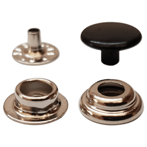 Broche de Presión Pxl 19 Negro 1000 piezas