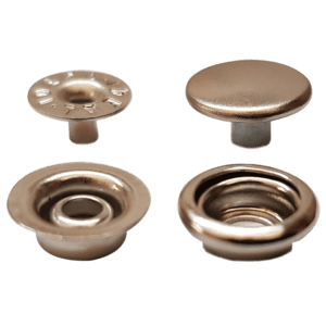 Broche de Presión Pxl 19 Plata 1000 piezas