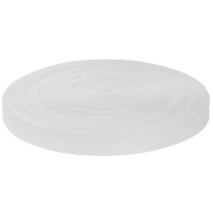 Rollo Popotillo Blanco 19 mm 50 metros