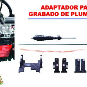 Adaptador para grabado de plumas