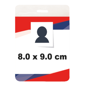 Mica Vertical Rígida 8x9cm 100 piezas