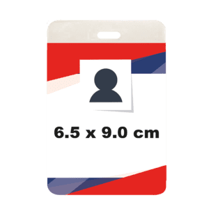 Mica Vertical Rígida 6.5x9cm 100 piezas